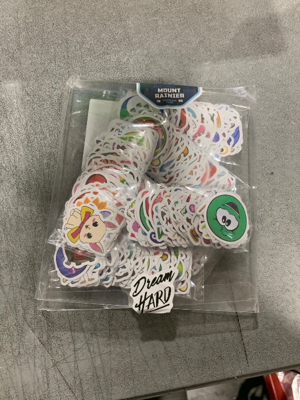 Photo 1 of Apakkai 600 Pcs Cute Stickers for Kids, Water Bottle Stickers for Teens, Kawaii Vinyl Phone Laptop Skateboard Animal Waterproof Sticker, Bulk Aesthetic Sticker Packs for Boys Girls Teacher