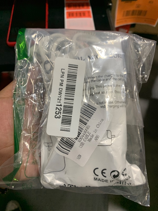 Photo 1 of 10ft iPhone 16E/16/15 Charger, 20W USB C Fast Charger Cord for iPhone 15/16/SE4,15/16 Pro Max,15/16 Plus,USB c to USB-c Woven Long Cable for AirPods 4, AirPods Pro 2 Gen, AirPods Max 2 Charging Block