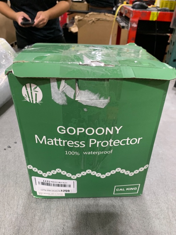 Photo 1 of Premium 100% Waterproof Mattress Protector California King Size, Breathable Bed Cover 3D Air Fabric Cooling Mattress Pad Cover Smooth Soft Noiseless Washable, 8''-21'' Deep Pocket