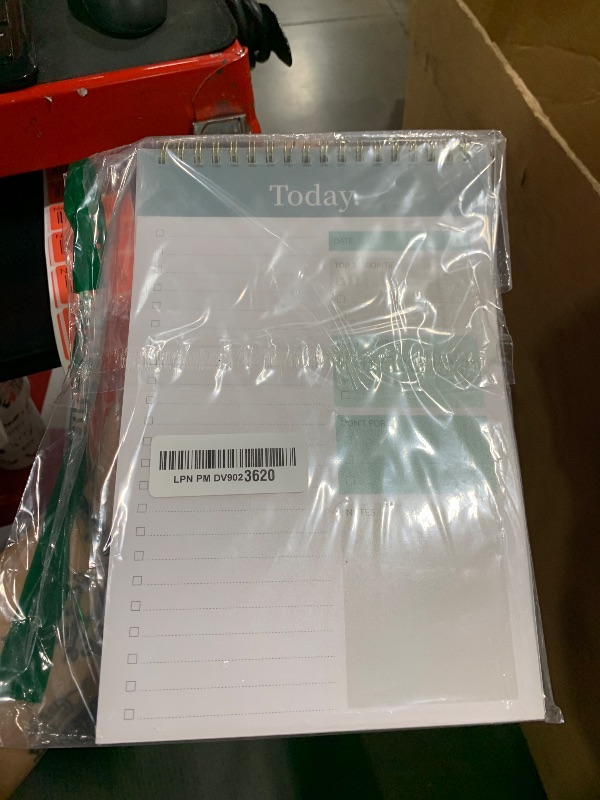 Photo 1 of To Do List Pad - To Do List Notebook for Work with 52 Sheets, Undated Daily Planner Perfect for Daily Tasks and Goal Setting, To Do List Notepad Suitable for Office, Home and School-Greenery Sway