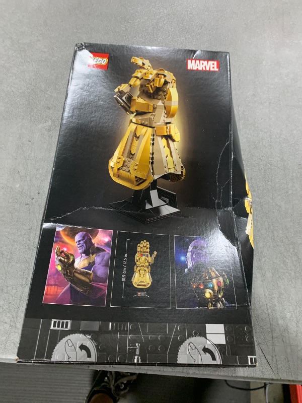 Photo 1 of LEGO Marvel Infinity Gauntlet Set 76191 Collectible Thanos Glove with Infinity Stones, Building Set, Avengers Gift Idea for Adults and Teens, Model Kits for Decoration and Display