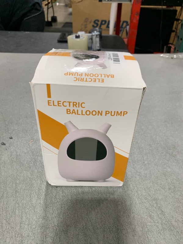 Photo 1 of Balloon Pump Electric, SPLAKS Balloons Inflator Air Pump Portable Balloon Blower for Garland Arch, Party Decoration, Birthday, Gender Reveal, Graduation