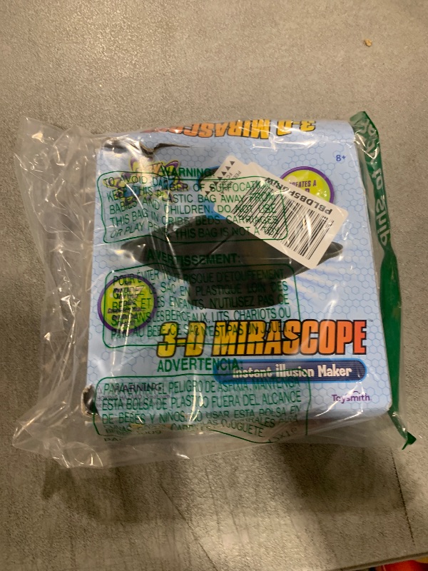 Photo 1 of Toysmith, 3-D Mirascope, 6" Instant Hologram Image Maker, For Boys & Girls 8+