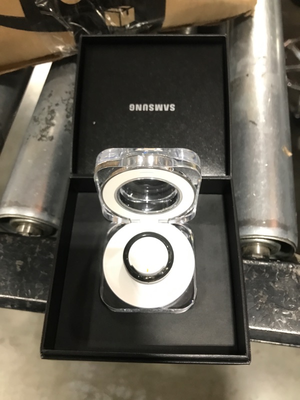Photo 1 of SAMSUNG Galaxy Ring, AI Smart Ring, Size First w/Sizing Kit, No App Subscription, Fitness Monitor, Sleep Tracker, Up to 7-Day Battery, Size 11, Titanium Black [US Version, 1Yr Manufacturer Warranty]