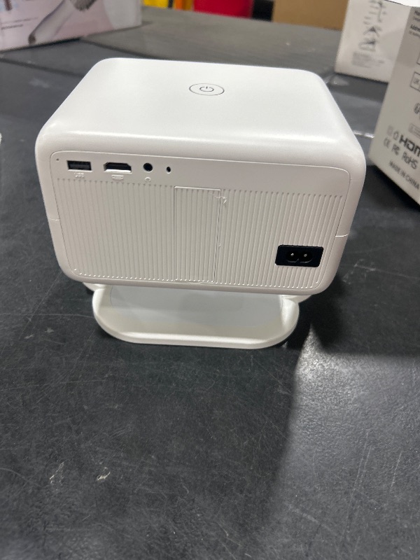 Photo 1 of 4k Projector with WiFi and Bluetooth, Official Netflix & Autofocus, FULL HD 4K Supported Projector, Dolby Atmos & Auto Keystone with Apps Built-in, ChatGPT Voice Remote Home Video Projector
