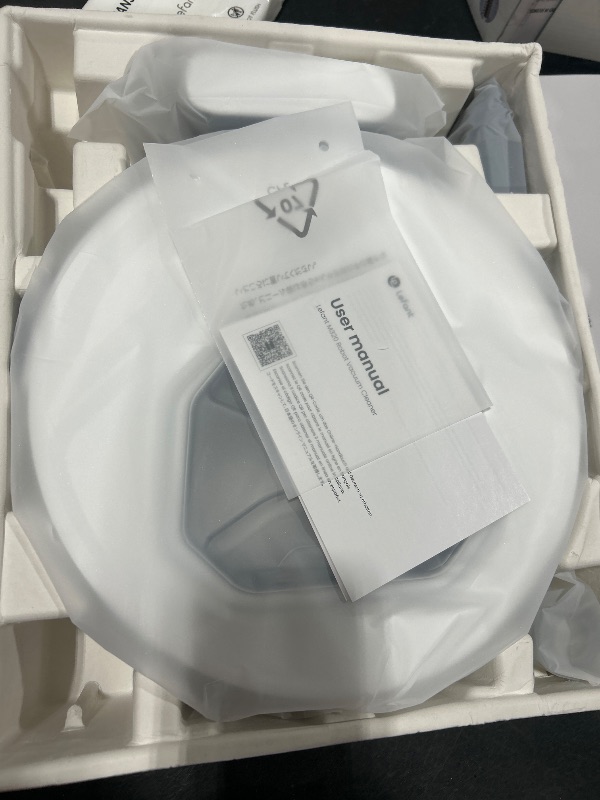 Photo 1 of Lefant M320 Robot Vacuum with Mop Combo, 6500Pa Powerful Suction, 210 Mins Runtime, Slim, 800ml Visible Dustbin, Carpet Detection, Alexa Voice Control, Ideal for Hard Floor and Pet Hair, White