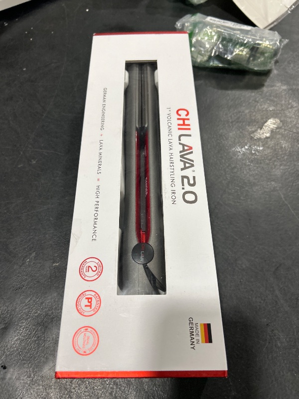 Photo 1 of CHI Lava 2.0 Hairstyling Iron, Flat Iron Hair Straightener for an Even & Smooth Finish, Lower Temperature, Ergonomic, Comfortable Design for Easy Use