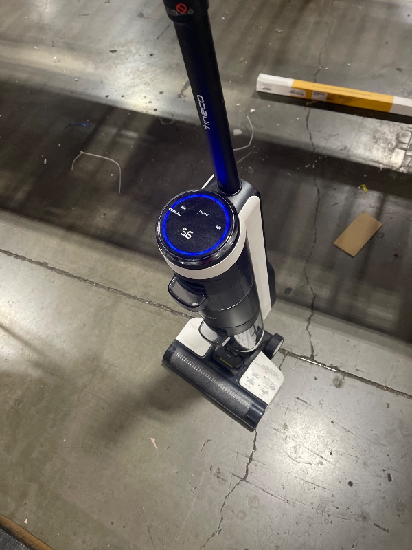 Photo 1 of Tineco Floor ONE Stretch S6 Cordless Wet Dry Vacuum Cleaner, 180°Lay-Flat Smart Vacuum Mop, 40 Minutes Long Runtime 158? Flashdry Self-Cleaning, Dual-Sided Edge Cleaning Lightweight Floor Cleaner