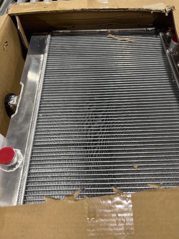 Photo 1 of ALLOYWORKS 3 Row Core All Aluminum Radiator For 1963 1964 1965 1966 1967 1968 Chevy Impala Chevelle Camino/Many Chevy Bel Air GM
