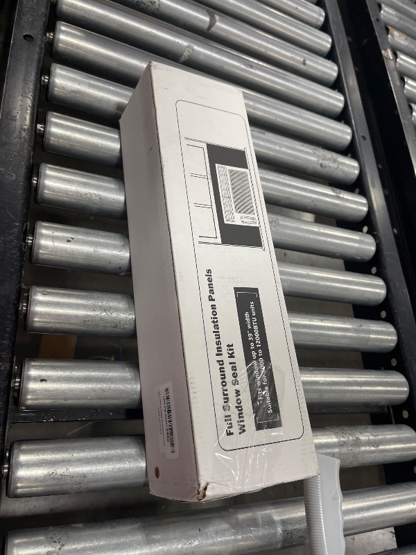 Photo 1 of BJADE'S Window Air Conditioner Side Insulated Foam Panel, One-piece Full Surround Insulation Panels Window Seal Kit, Summer and Winter Heat and Draft Insulating
