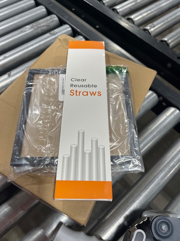 Photo 1 of Replacement Straw Compatible with Stanley 40 oz 30 oz Cup Tumbler, 6 Pack Reusable Straw with Cleaning Brush, Plastic, Clear