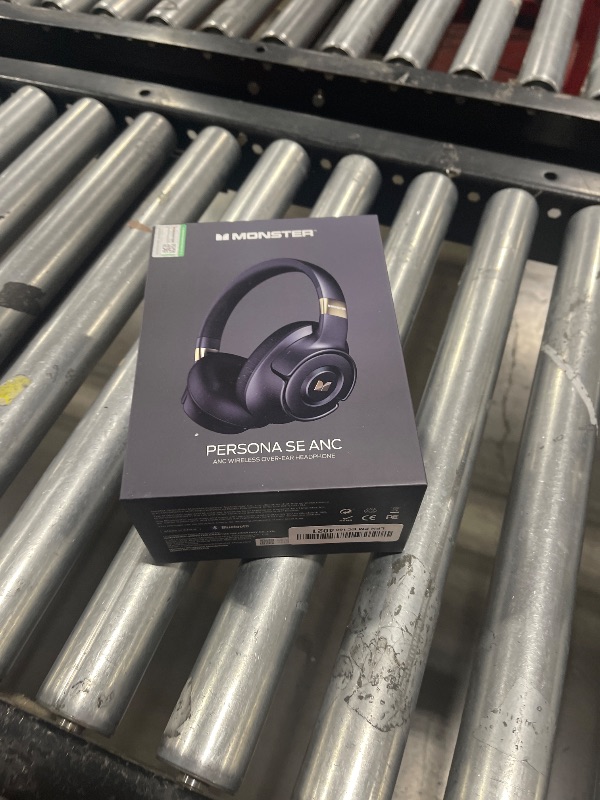 Photo 1 of Monster Persona SE ANC Active Noise Cancelling Headphones, Over Ear Bluetooth Headphones Wireless, 60H Playtime, HiFi Stereo Audio, Deep Bass, Built-in Mic, Memory Foam Ear Cups for Home (Black)