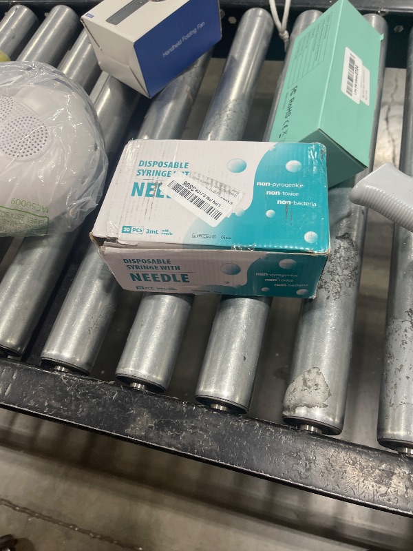 Photo 1 of 50 Pack 3ml 21Gauge 1Inch - Luer Lock 1ml 2.5ml 3ml 5ml 10ml 20ml with 25Ga, 23Ga, 22Ga, 21Ga, 18Ga Lab Consumables(Individually Sealed Wrapped)