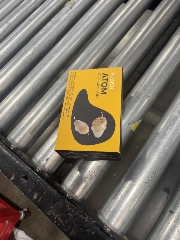 Photo 1 of Audien ATOM Rechargeable Hearing Amplifier to Aid and Assist Hearing, Premium Comfort Design and Nearly Invisible