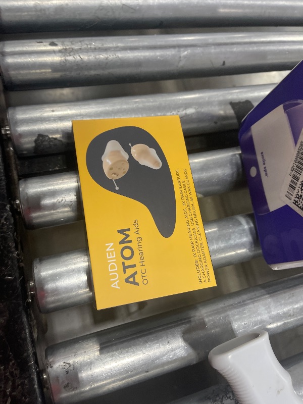 Photo 1 of Audien ATOM Rechargeable Hearing Amplifier to Aid and Assist Hearing, Premium Comfort Design and Nearly Invisible