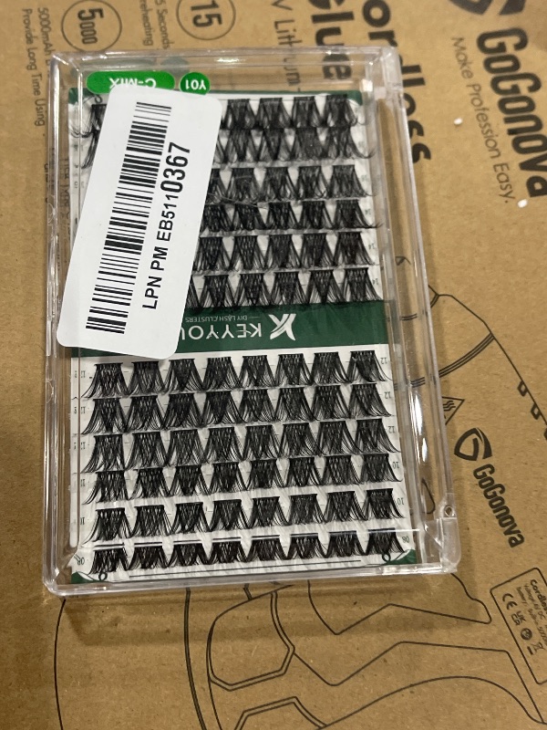 Photo 1 of Lash Clusters 96pcs Individual Lashes C Curl 8-18MIX Eyelash Clusters KEYYOU Volume Wispy Lash Extension Soft&Comfortable Easy DIY at Home(Y01,C-8-18MIX)