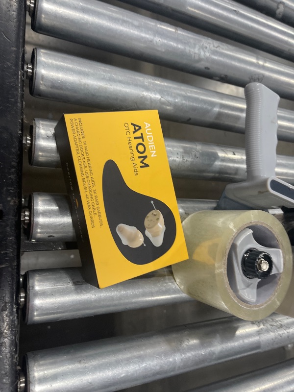 Photo 1 of Audien ATOM Rechargeable Hearing Amplifier to Aid and Assist Hearing, Premium Comfort Design and Nearly Invisible
