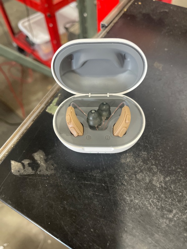 Photo 1 of Audien ION Wireless Rechargeable OTC Hearing Aid, Premium Comfort Design and Nearly Invisible