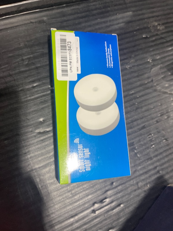 Photo 1 of DWEPTU Motion Sensor Night Light 2 Pack LED Night Lights, Dusk to Dawn Motion Sensor for Bedroom, Bathroom, Toilet, Stairs, Kitchen, Hallway
