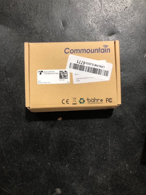 Photo 1 of commountain CLS1410 CLS1110 Earpiece with PTT/Mic for Motorola Walkie Talkies Radios DTR550 DTR700 RDU4100 RDU4160D RMU2040 RMU2080D RMU2080 DLR1020, CLS 1410 CLS 1110, Acoustic Tube Headset, 2 Pin