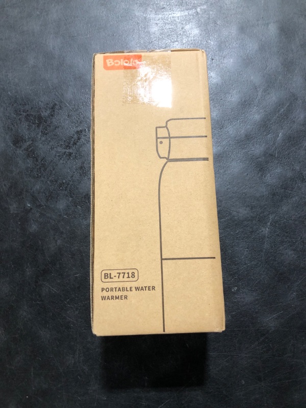 Photo 1 of BOLOLO Portable Bottle Warmer for Travel, Super Fast Charging, Instant Breastmilk, Formula, Water, Milk Warmer with 10 Ounces Big Capacity, Baby Flask for Vehicle,car,Airplane Journey