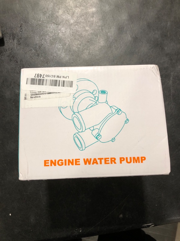 Photo 1 of AULINK 128377-42500 (C&U Bearing) Crankshaft Mounted Sea Water Pump For Yanmar 2GM 3GM, OMC Johnson F4B-902 10-24509-01 10-24509-02 10-13337-01 12837742500 10-13492-01 128397-42500