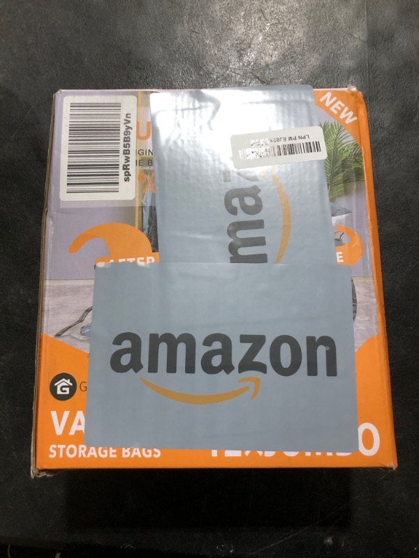 Photo 1 of Vacuum Storage Bags Jumbo (12 x Jumbo),Plastic Packaging Bags,Space Saver Sealer Compression Bags for Blankets, Comforters, Pillows, Bedding,Clothes Storage