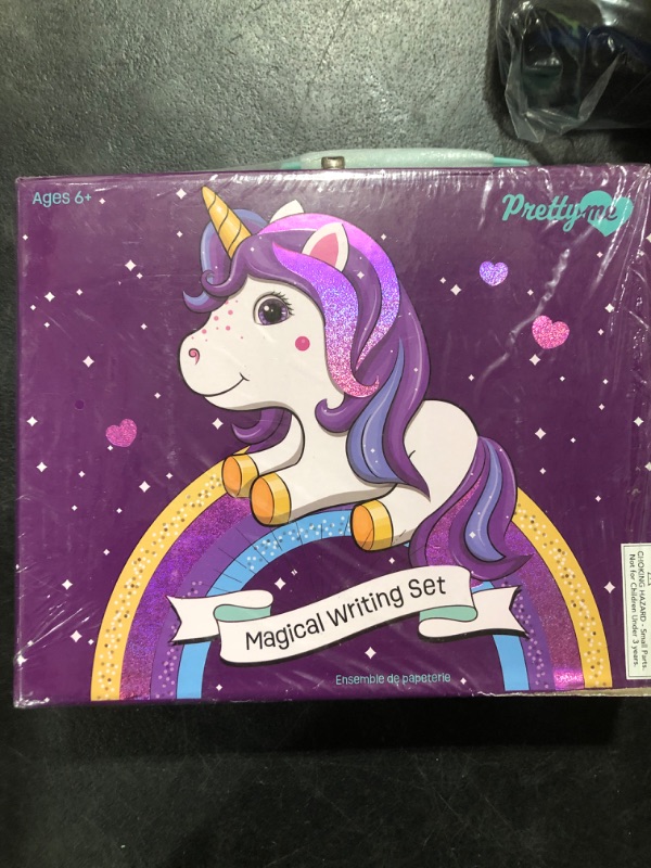 Photo 1 of Unicorn Stationery Set for Kids - Birthday Gifts for Girls Ages 6, 7, 8, 9, 10 to 12 Year Old Age - Stationary Letter Writing Art Kit - Best Girl Birthday Gift - Preteen Craft Toys, Presents