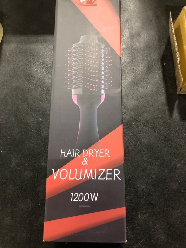 Photo 1 of Hair Dryer Brush Blow Dryer in One Upgraded 4 in 1 Hair Dryer and Styler Volumizer with Negative Ion Anti-frizz Ceramic Titanium Barrel Hot Air Brush Hair Straightener Brush