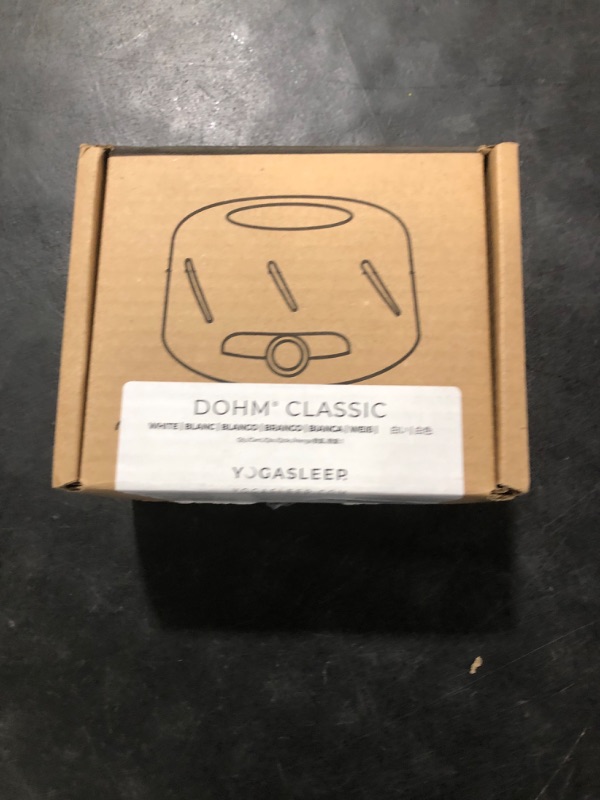 Photo 1 of Yogasleep Dohm Classic (White) The Original White Noise Sound Machine, Soothing Natural Sounds from a Real Fan, Sleep Therapy for Adults & Baby, Noise Cancelling for Office Privacy & Meditation