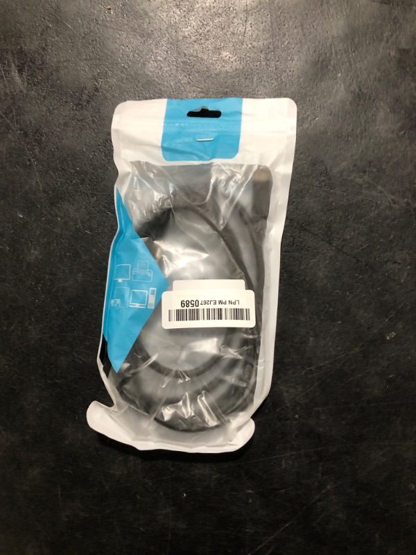Photo 1 of White Replacement Power Cord for Computer Monitor TV