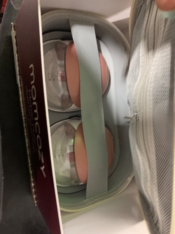 Photo 1 of Momcozy Breast Pump Hands Free Upgraded Mobile Flow | M9, App Discreet Control with Personalized Multi-Modes & 15 Levels, Wearable Breast Pump 24mm, 2 Pack Cozy Red