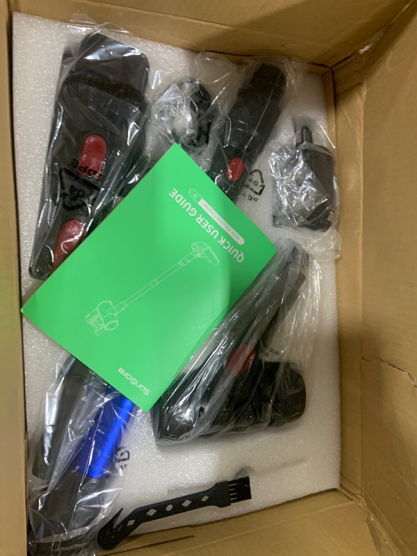 Photo 1 of Cordless Vacuum Cleaner, 45Kpa 550W 60Mins Vacuum Cleaners for Home, Stick Vacuum Cordless Rechargeable, Wall Mount Charging, Self-Standing, Household Vacuum for Pet Hair/Carpet/Hardwood Floor(X9) 