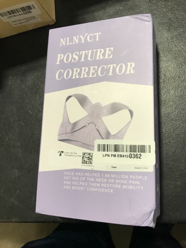 Photo 1 of NLNYCT Posture Corrector For Women, Adjustable Back Brace For Posture, Back Posture Corrector Providing Pain Relief From Lumbar, Neck, Shoulder, And Clavicle, Back (L/XL Upper Waist 35-45 Inch)