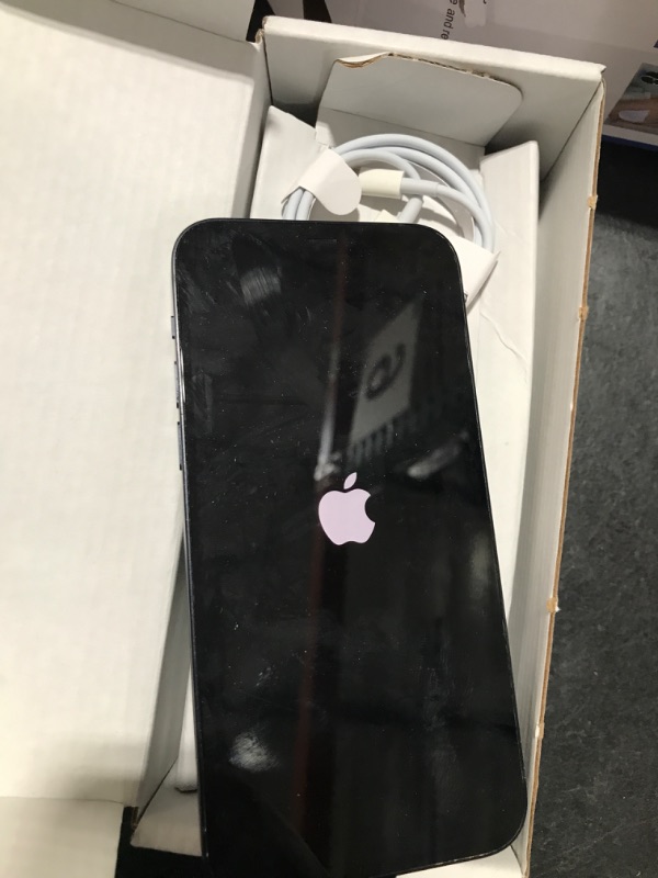 Photo 1 of Apple iPhone 12, 128GB, Black - Fully Unlocked (Renewed)