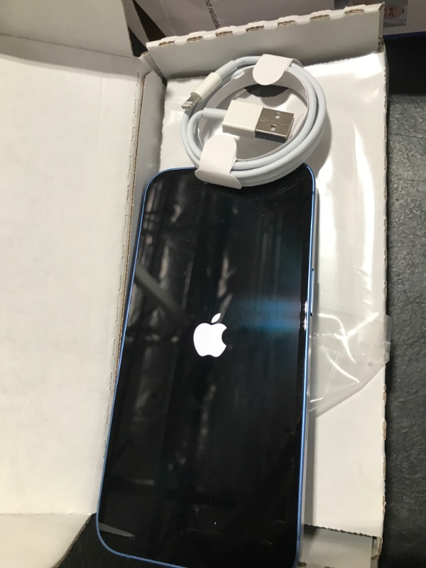 Photo 1 of Apple iPhone 13, 128GB, Blue - Unlocked (Renewed)