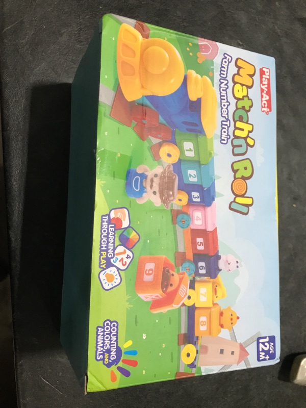 Photo 1 of Learning Toy for Toddlers 1 2 3 Years Old, Counting, Matching & Sorting Montessori Learning Farm Train Including 9 Farm Animals and 1 Farmer, Easter Christmas Birthday Gift for Baby Boys Girls