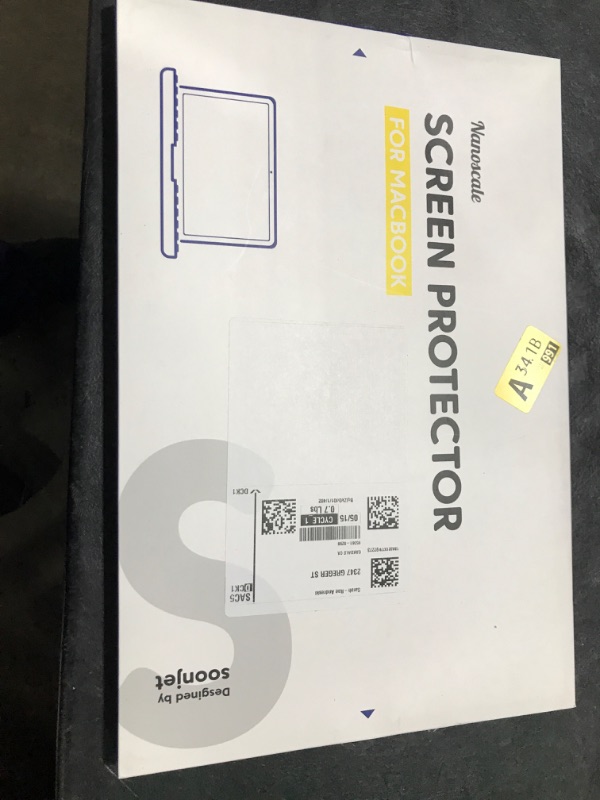 Photo 1 of soonjet for MacBook Air 15 inch Screen Protector M4 M3 M2 2025-2023 [100% Ultra Clear][Original Screen Output] Anti-Glare & Anti-Fingerprint & Bubble-Free, Laptop Screen Protector A3241 A3114 A2941