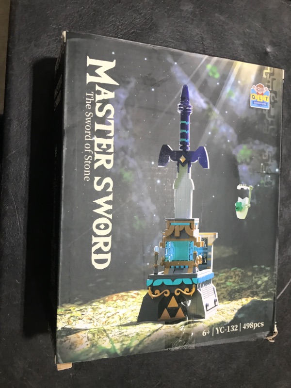 Photo 1 of BOTW The Master Sword Glowing Building Block Set?Compatible with Lego Link’s Sword Toy Set for Adults Boy Fans Kids Ages 6-12 Year Old?498PCS?