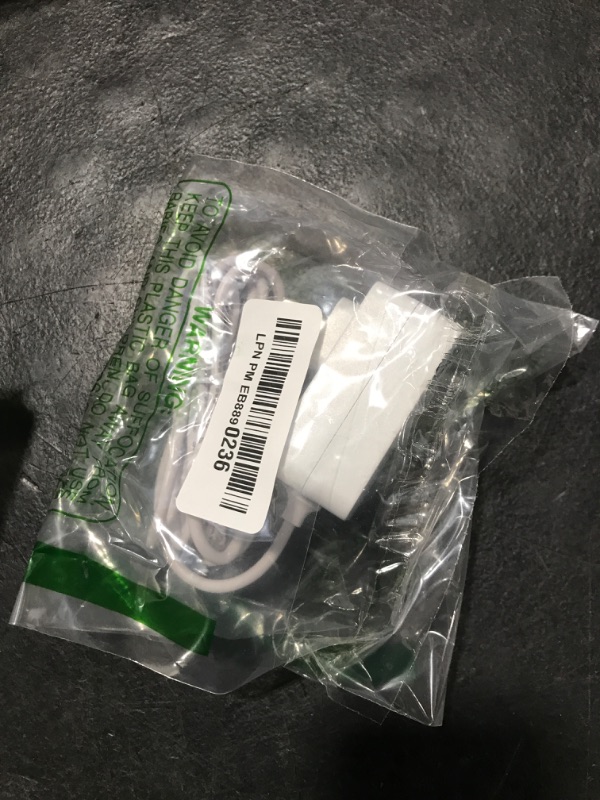 Photo 1 of CONMDEX Graco Swing Replacement - Power Cord 6ft, Adapter 5V Charger, White
