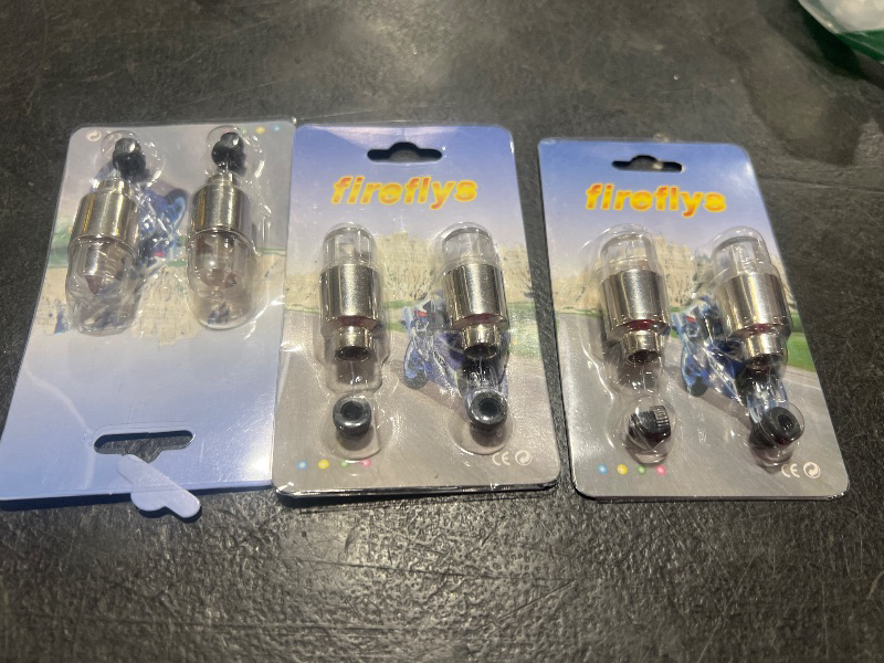 Photo 1 of  3sets Lights Car Wheel Tire Cap Night Lamp