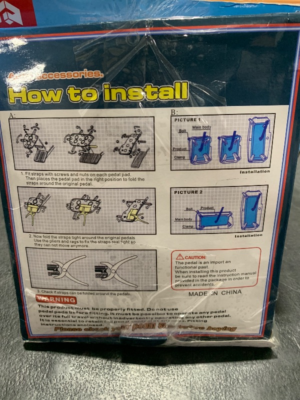 Photo 1 of non-slip pedal series 