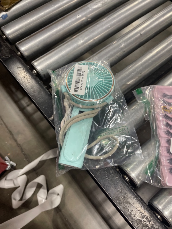 Photo 1 of TUNISE Portable Handheld Fan, 4000mAh, 180 Adjustable, 6 Speed Wind, USB Rechargeable Foldable Fan with Real-Time Electricity Display