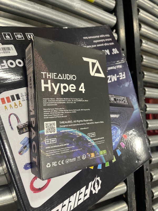 Photo 1 of Linsoul THIEAUDIO Hype 4 2DD+4BA in Ear Monitor, HiFi IEM Earphones with Tonal Balance, Latest Sonion Driver, Detachable Silver-Plated OCC Cable for Audiophile Musician Professionals (White)