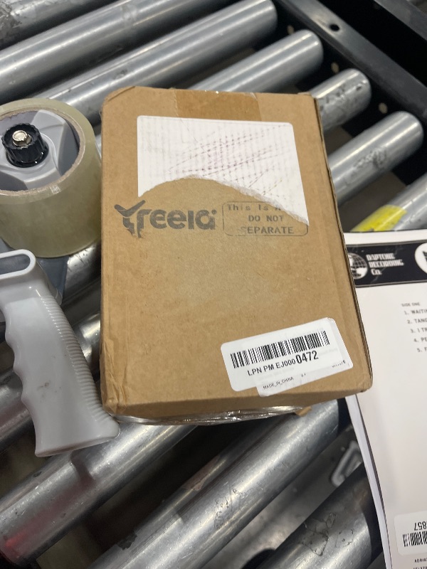 Photo 1 of Treela 6 Pcs Grill Heat Plate Flame Tamer Ceramic Brick Flame Tamer Compatible with Grand Turbo Grills Replacement Parts Ceramic BBQ Bricks