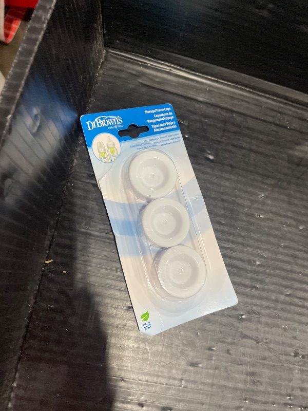 Photo 1 of Dr. Brown's Replacement Travel Caps for Dr. Brown's Original, Options, and Options+ Baby Bottles, 3 Count
