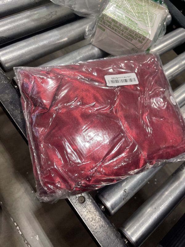 Photo 1 of MR&HM Satin Bed Sheets, Full Size Sheets Set, 4 Pcs Silky Bedding Set with 15 Inches Deep Pocket for Mattress (Full, Burgundy)