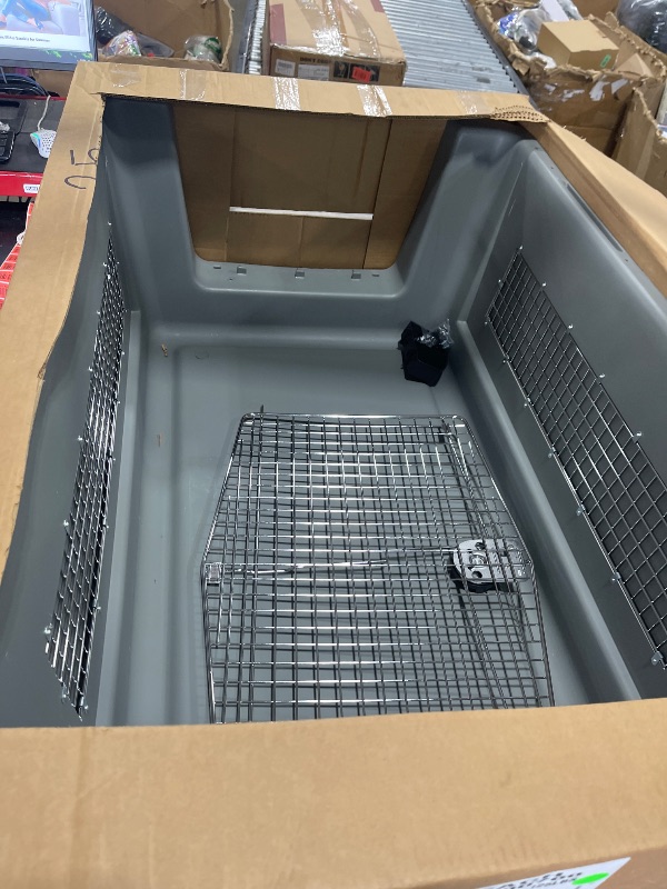 Photo 1 of Petmate Sky Kennel - For Air and Travel, Airline Approved Dog Crate for Pets 90-125 lbs, Heavy Duty Dog Kennel, Made in the USA- 48 Inches