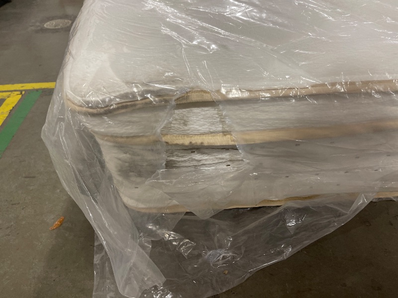 Photo 1 of pillow top king sized mattress unknown size 