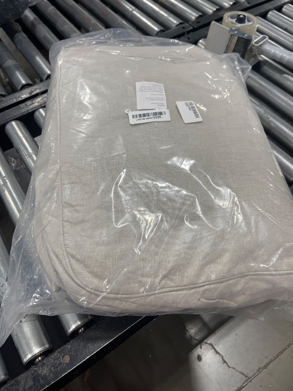 Photo 1 of The Sofa Cover Replacement is Custom Made for IKEA Ektorp 2 + 2 Sectional Corner Sofa. Cover Only. Ektorp Slipcover Replacement (2+2 Sectional, Beige Polyester)